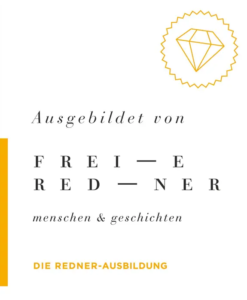 Ausbildungssiegel Freie Redner Agentur