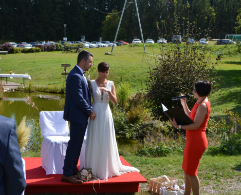 Freie Trauung mit Claudia Biesinger